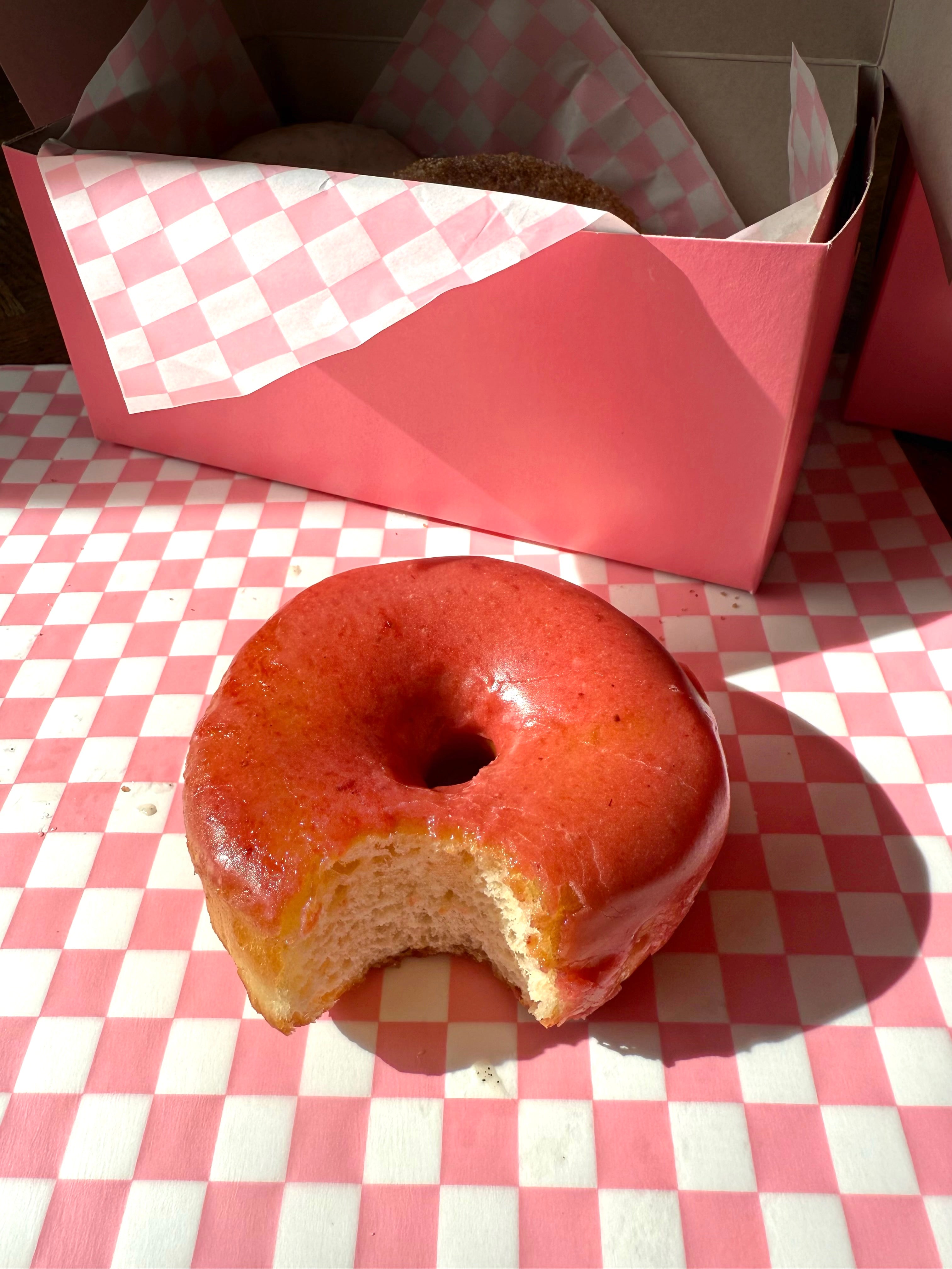 Strawberry Glazed Donut