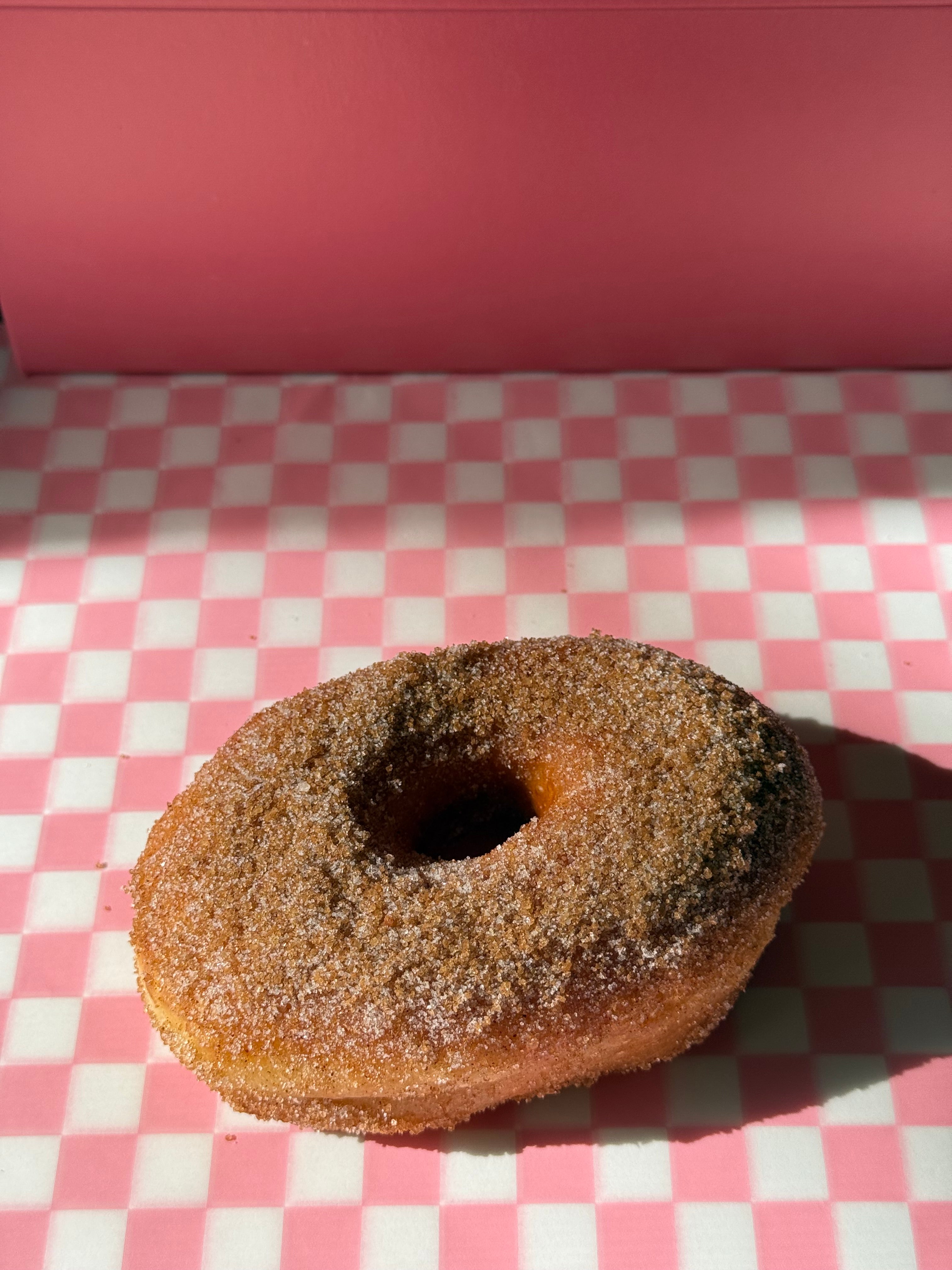 Cinnamon Sugar Dusted Donut