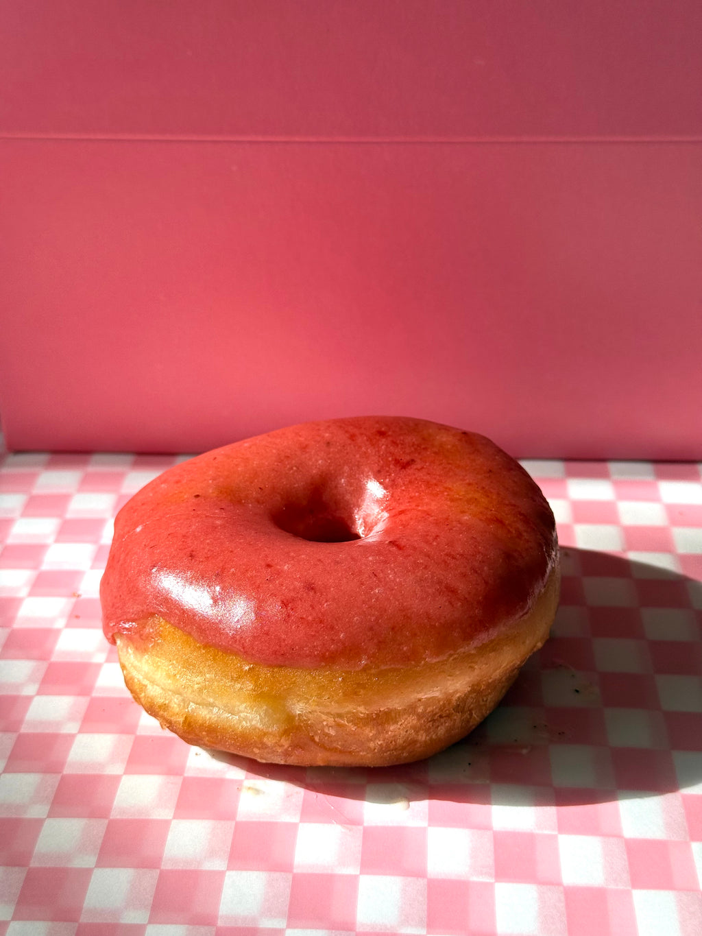 Strawberry Glazed Donut