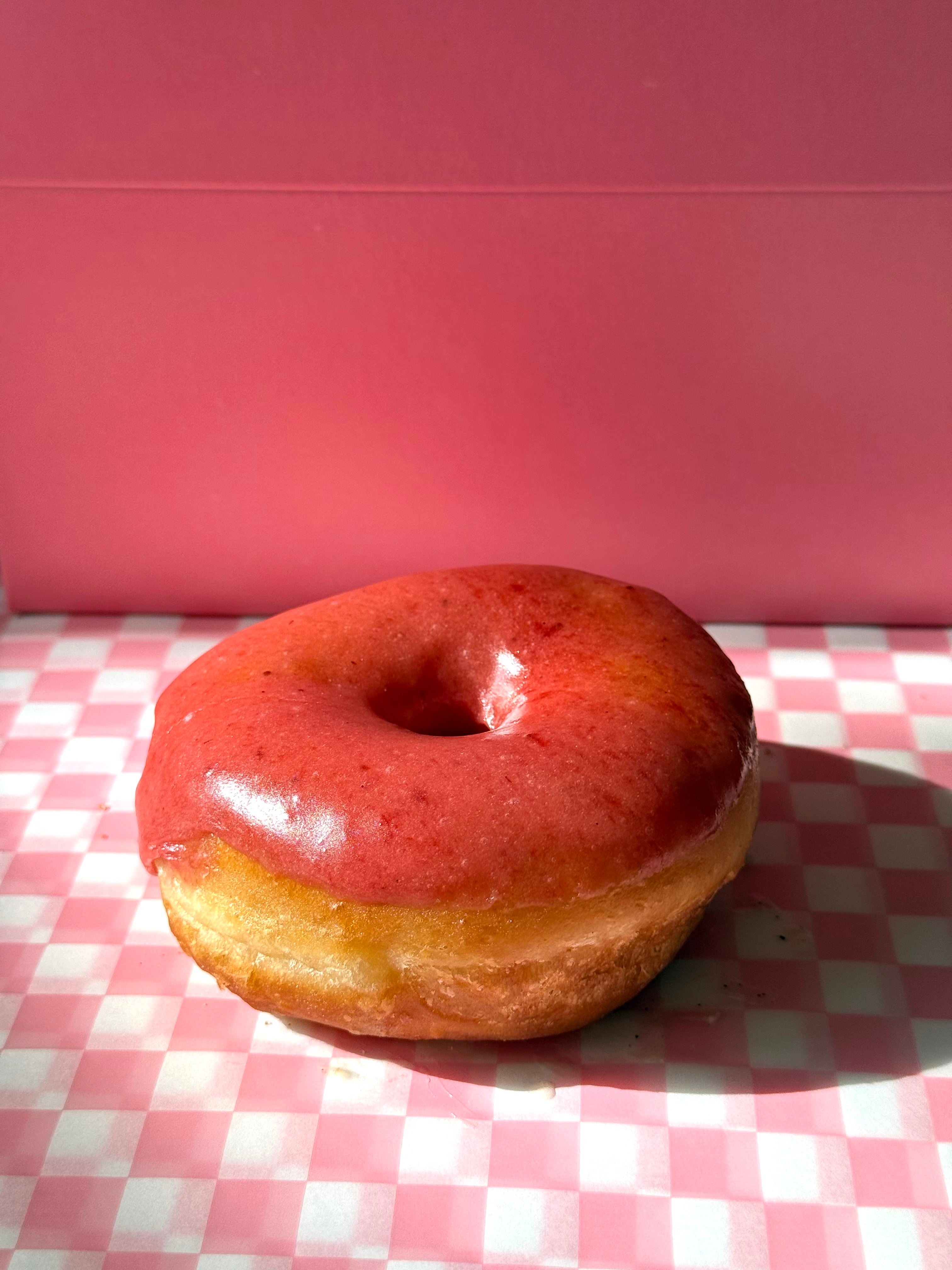 Strawberry Glazed Donut