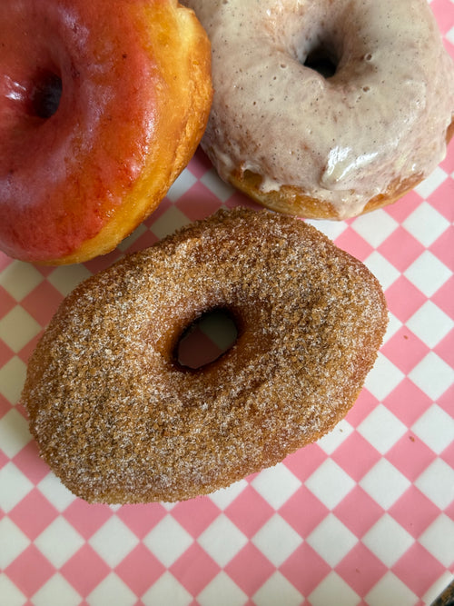 Cinnamon Sugar Dusted Donut