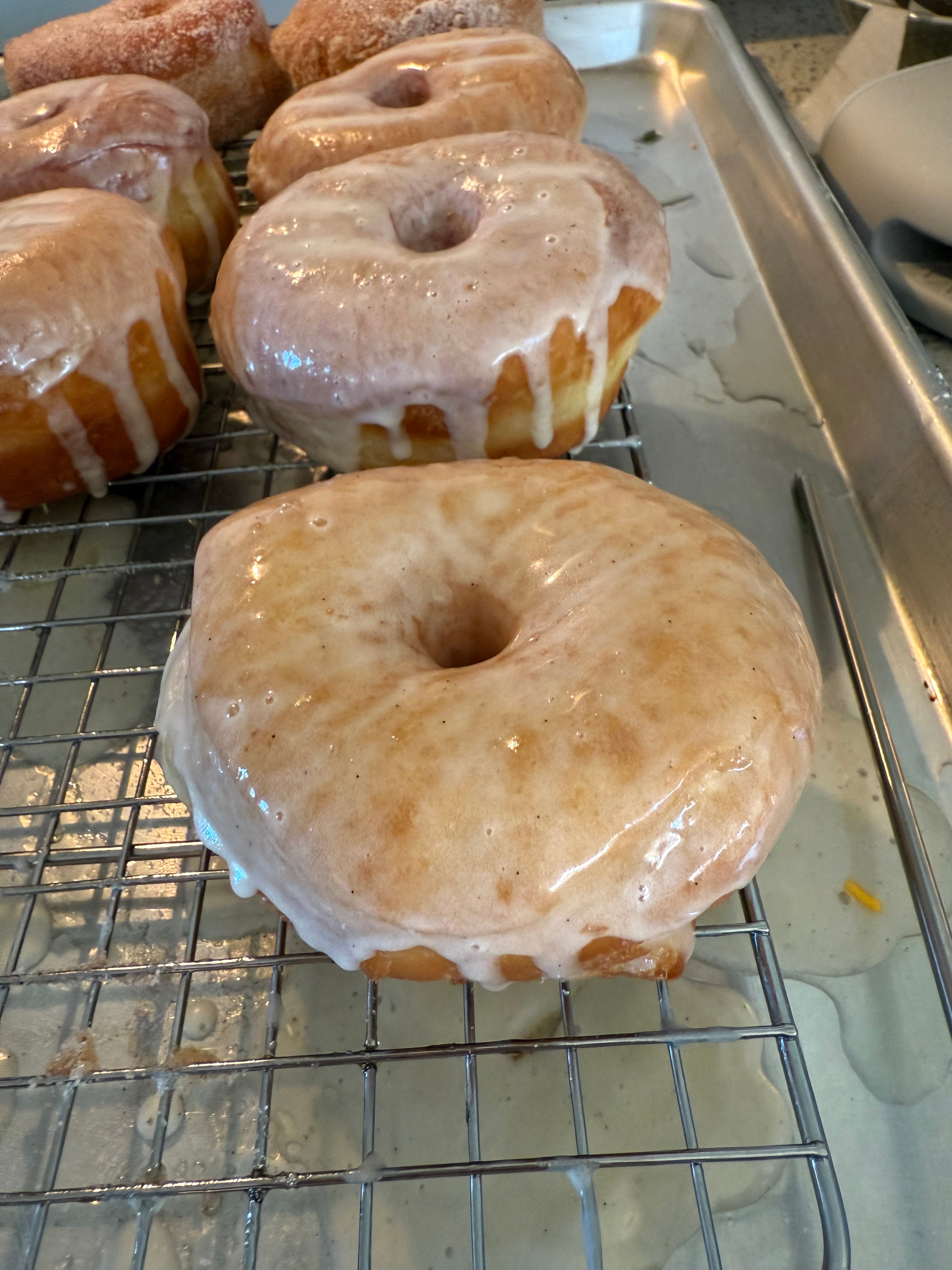 Vanilla Bean Glazed Donut